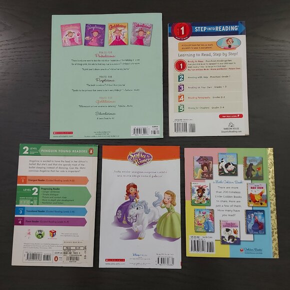 Reading Books for Girls Set of 9 Disney Princess Adventures - Picture 3 of 5